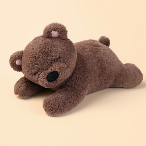 Bear with heartbeat（Pet toy soothing doll simulates heartbeat）