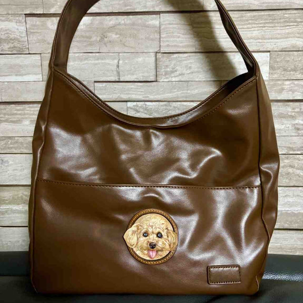 "Forever Paws" Customised Handcrafted Leather Pet Bag